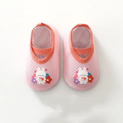 Cute Cartoon Baby Floor Socks Non-slip Soft Sole Toddler Sock Boy Girls Cotton Children's Toddler Warm Shoes Infant First Walker
