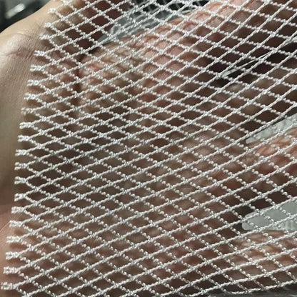 Rede de Pesca de Nylon Sem Nós Semiacabada de 3mm-5mm, Rede de Pesca para Exterior, Rede de Criação em Gaiola, Rede de Arrasto, Ferramenta de Pesca
