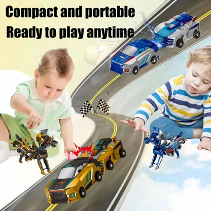 Carro Deus Rápido Brinquedo de Transformação Dinossauro Dragão Voador Combinação Pégaso Unicórnio Colisão Magnética Transformação Brinquedo Divertido
