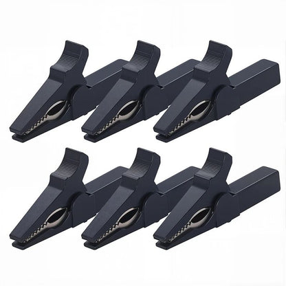 55mm Insulated Crocodile Clamp Alligator Clips Multimeter Pen Battery Test Probe for 4mm Banana Plug Cable Clips