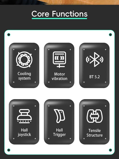 DATA FROG X3 Wireless Controller for Android Game Controller for Samsung Galaxy for PUBG Mobile