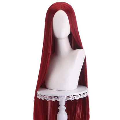 40 Polegadas 24 Estilos Peruca Cosplay Longa Lisa Divisão Central Loiro Rosa Vermelho Roxo Perucas de Cabelo Sintético Resistentes ao Calor