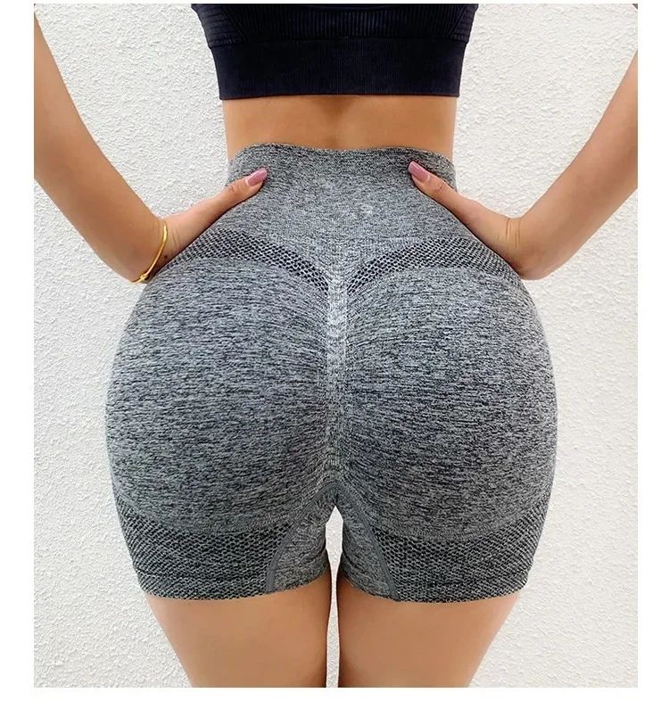 Short Gym Women‘s Gym Shorts High Elasticity Yoga Clothing Absorbent Short Sets Push Up Pants Cycling Jogging Fitness Legging