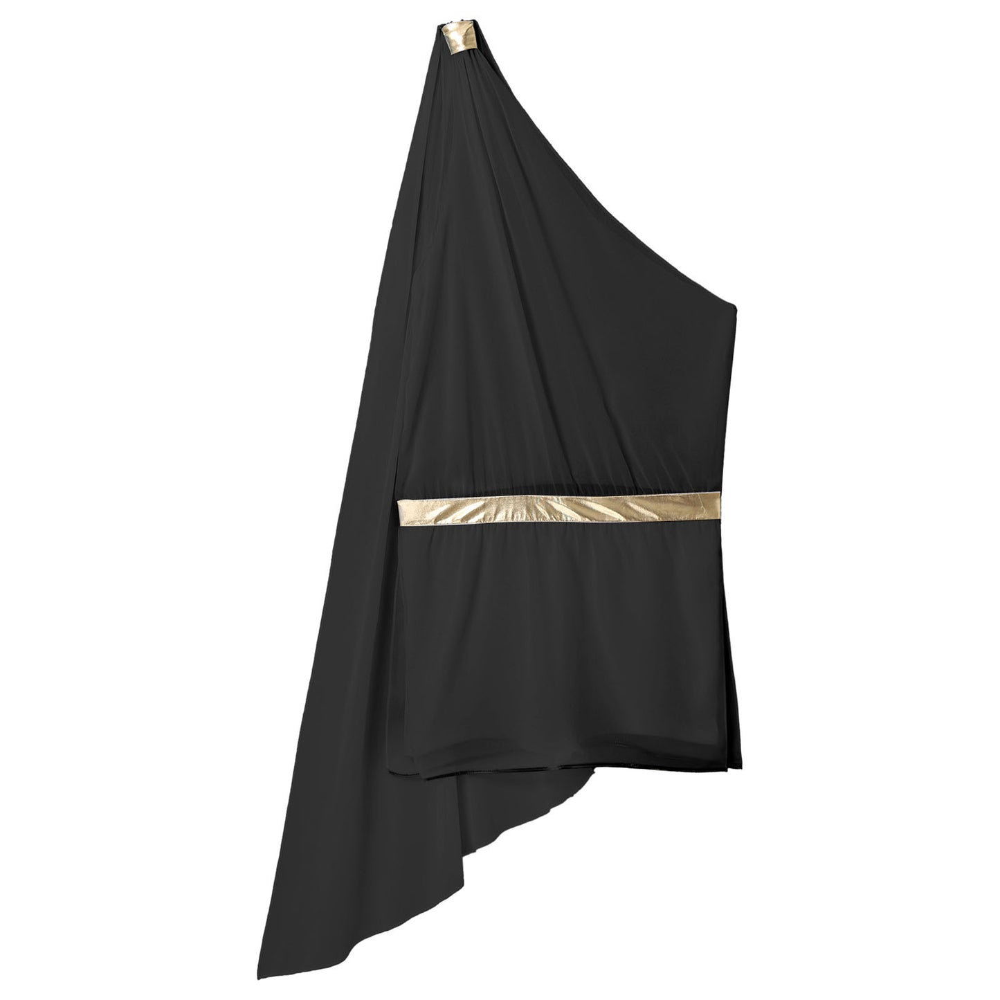 Greek God Costume White Men Mr Toga Cosplay Costumes One Shoulder with Slit Skirts Tunic Jumpsuit Nightclub Carnival Dress Up