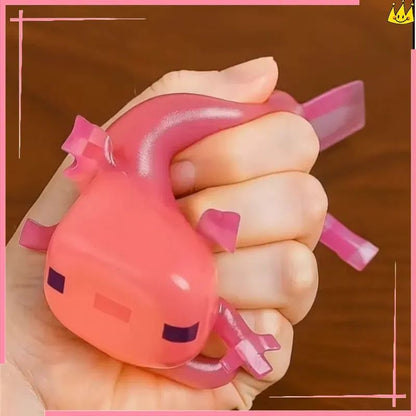 Cartoon Animals Axolotl Squeeze Toys To Relieve Stress Release Emotions Slowly Rebound And Decompress Toys Birthday Party Gifts