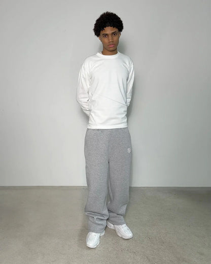 Calça Moletom Bordada Su Jogger Hip Hop Rosa Casual Cintura Elástica Masculina Americana Marinho Y2K Moeda Berlim Street Estilo Anos 2000