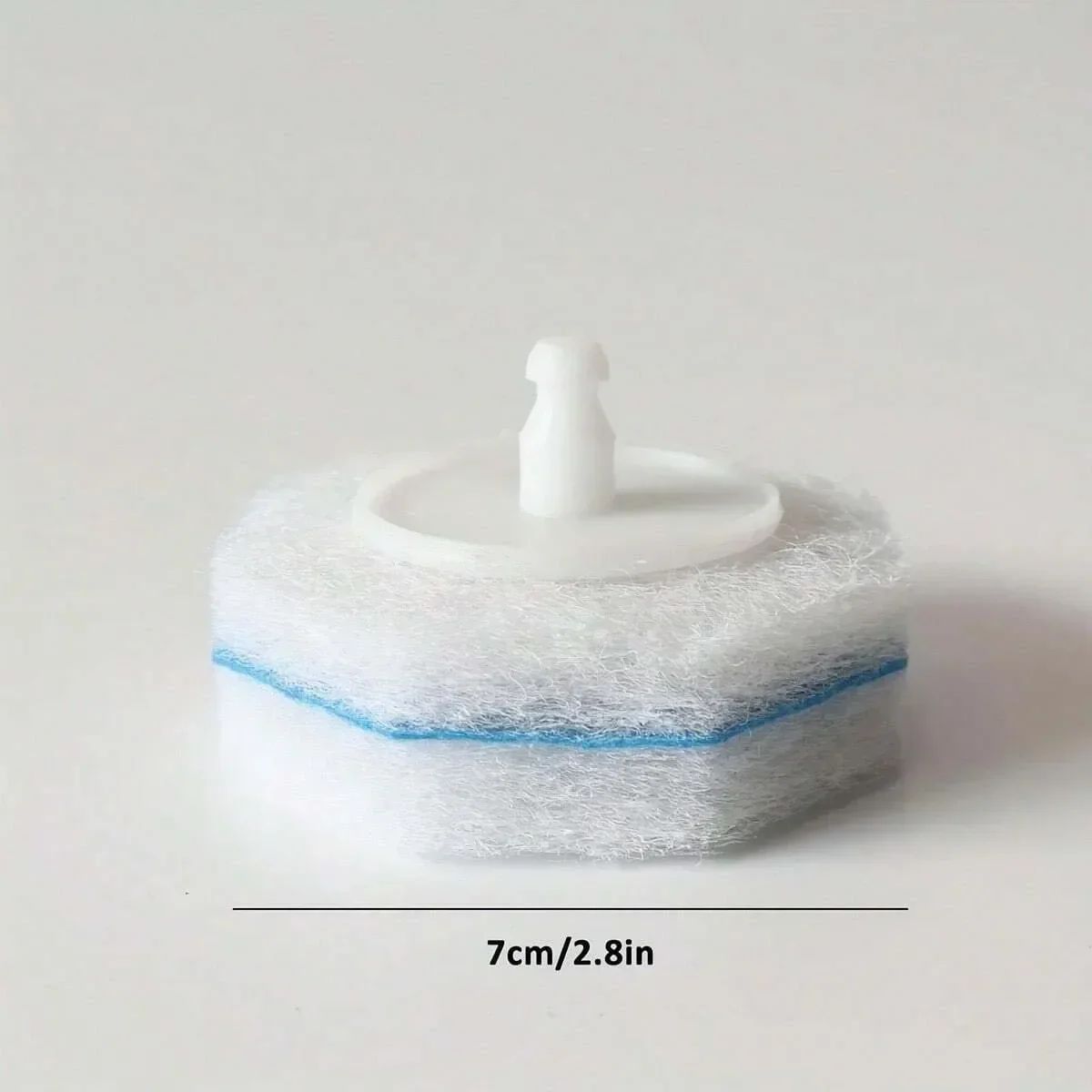 2/10/20pcs Escova de Vaso Sanitário Atualizada com Cabo, Refis de Cabo de Limpeza Descartáveis Compatíveis com Vaso Sanitário