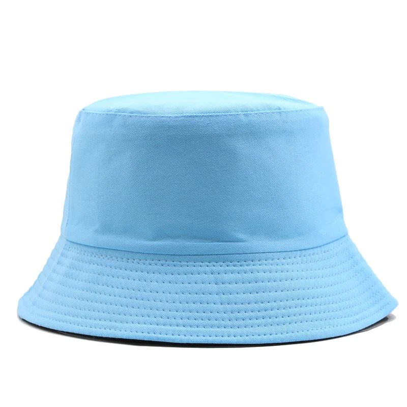 Atacado Chapéu Bucket com Logotipo Personalizado para Mulheres Algodão Homens Proteção Solar ao Ar Livre Bonés Hip Hop Chapéu Pescador Gorros Bob
