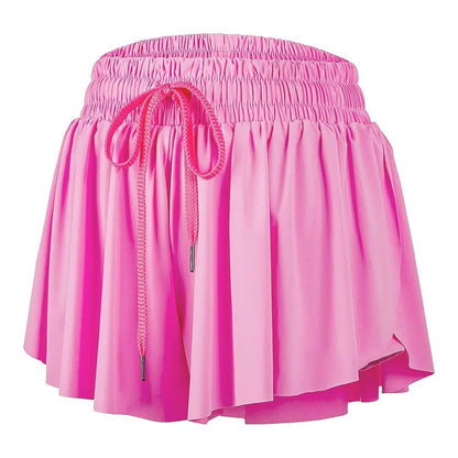 2in1 Jogger Flowy Athletic Shorts for Women Gym Yoga Workout Running Tennis Skirt Comfy Skort Lounge Cute Clothes Casual Summer