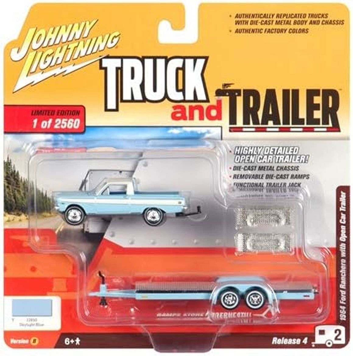 Novo em Estoque Jl 1:64 Ford Toyota Chevy Monte Carlo Transportador de Reboque Liga Miniatura Diecast Modelo Carro de Brinquedo Brinquedos Presente para Crianças