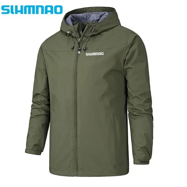 Capa de Chuva Impermeável Masculina para Pesca 2025, Capa de Chuva para Ciclismo, Jaqueta Corta-vento, Roupas de Montanhismo, Casaco de Primavera e Outono