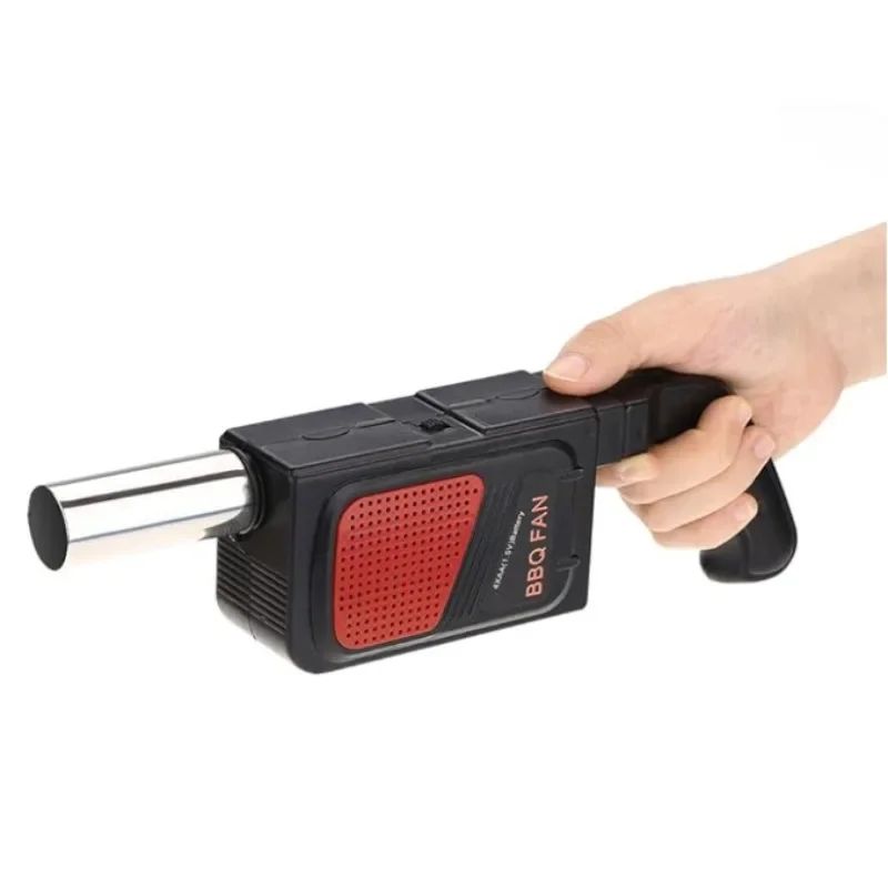 Outdoor Camping Picnic Barbecue Air Blower Portable Handheld Electric BBQ Cooking Fan Air Blower Fire Bellows Tool