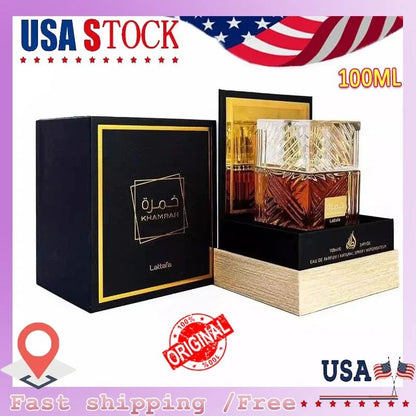 Brand New Men's Perfume Arab Neutral Lasting Fresh Gentleman Charming Romantic Pheromone Fragrance Wood Cologne Perfume 100ml