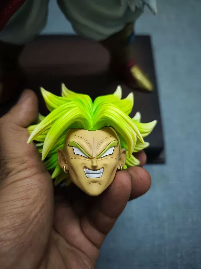 50CM Dragon Ball Breaking Circle Broly Figure Estátua JT Irmão Super Saiyajin GK Modelo de Estátua Ornamento Presente para Menino