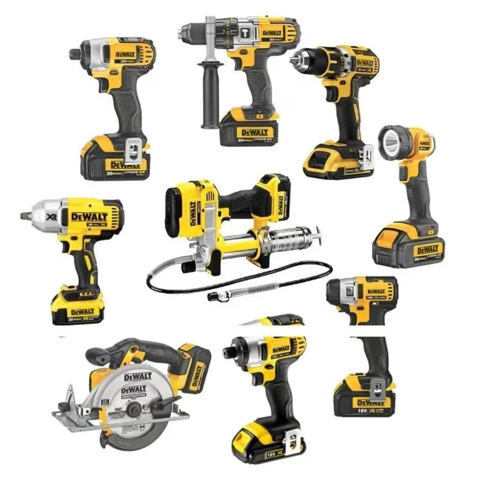 Nova Bateria 100% Original 5Ah 18V para Ferramentas Elétricas Dewalt DCB206 18V 5.0Ah Bateria DCB206 Bateria 18V DCB205 DCB200