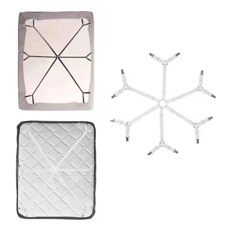 Bed sheet anti slip fastener, tablecloth, sofa cushion, elastic rope clip, bed sheet fixing buckle, duvet cover, anti slip strap