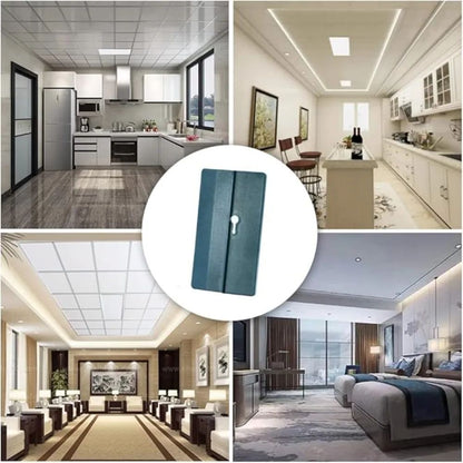 1-30 Peças Placa de Posicionamento para Teto de Drywall Placa de Posicionamento para Decoração de Teto e Parede de Quarto Ferramenta de Construção para Instalação de Placas de Madeira