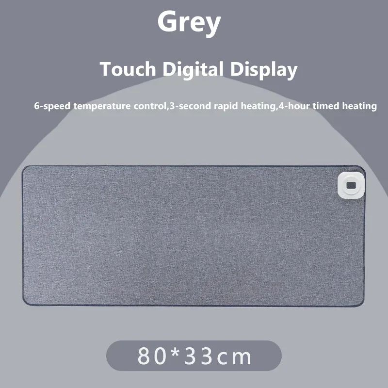 Intelligent Electric Heating Mouse Pad Winter Hand Warmer Computer Desk Heated Mat Office Desk Warming Pad Keyboard Table Mat