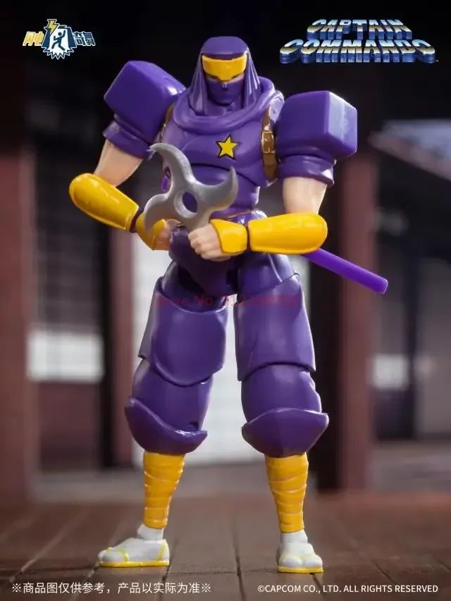 52TOYS Action Figure CAPCOM Final Fight 1PCS Colecionável Decoração de Mesa Presente Criativo para Aniversário 3.75inch/10cm
