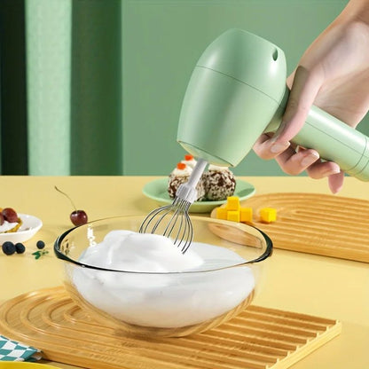 Mixer de Alimentos Elétrico Portátil Sem Fio Batedor de Ovos Automático Batedor de Manteiga Creme Vertical Misturador de Mão Sem Fio para Cozinha