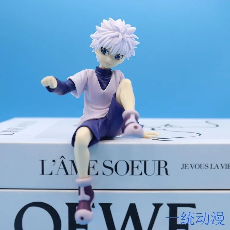 13cm Hunter x Hunter Gon Freecss Boneco Anime Zoldyck Boneco de Ação Modelo Estatueta Enfeites para Carro Brinquedos Presente