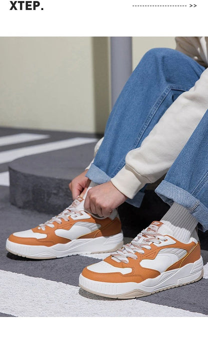 Xtep Qilang Lite Skateboarding Shoes For Men 2025 Summer Comfortable Versatile Casual Shoes Low-top Sports Shoes 976319310041