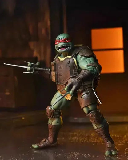 18CM NECA 54317 The Last Ronin Rafael Boneco Anime 7 Polegadas Figura de Ação Modelo PVC Decoração Brinquedo Presente