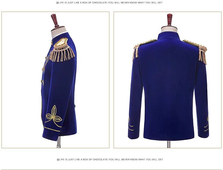 Men Stage Couple Costumes Photo Military Dress Suit Navy Men's and Women's Military Band Uniform Sailor Suit Spring and Autumn