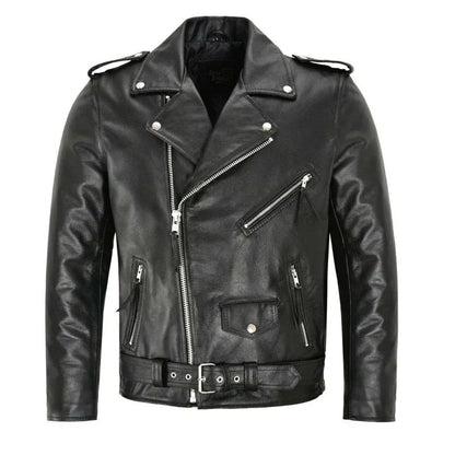 Men PU Leather Jacket Motorcycle Fashion Slim Fit Leather Coat Male Solid Turn-Down Collar Motorcycle Outwear Streetwear 4XL
