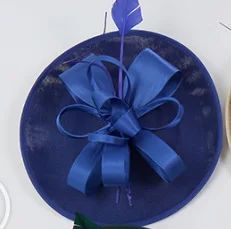 Wedding Mesh Fascinators for Women Tea Party Hat Kentucky Derby Headpiece Feather Fancy Hats Wedding Church Hatinator Headband