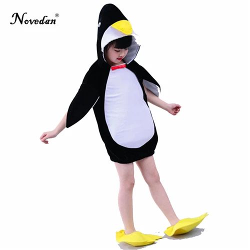 Pingouin Halloween Costume bébé enfants enfant en bas âge infantile garçons filles déguisement Animal Cosplay carnaval fê