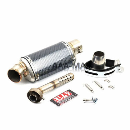 38-51MM Universal Yoshimura Motorcycle Exhaust Escape Muffler DB Killer Moto Pipe Motorbike 100cc-1000cc CRF230  ATV GP Scooter