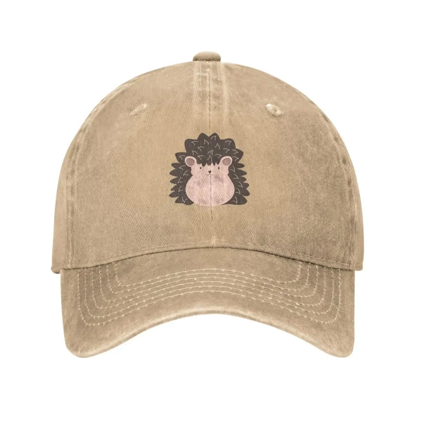 Cute Hedgehog Baseball Cap for Men Women Vintage Trucker Hats Dad Caps for Daily