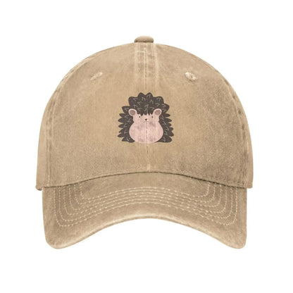 Cute Hedgehog Baseball Cap for Men Women Vintage Trucker Hats Dad Caps for Daily