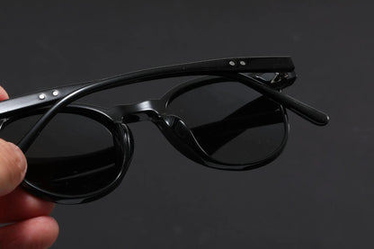 Retro TR90 Fashion Glasses Frame Men Fashion Shades Polygon Women Oval High Quality Travel Eyewear TR90