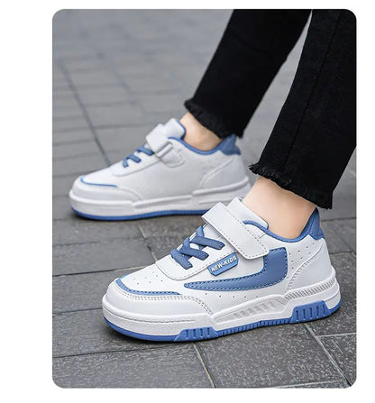 Spring and Autumn Running Sneakers for Kids Non-slip Shoes for Boys Sneakers Leather Kids Tennis Hugh Fashion Mesh Kids Shoes