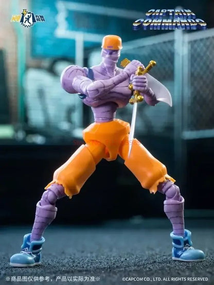 52TOYS Action Figure CAPCOM Final Fight 1PCS Colecionável Decoração de Mesa Presente Criativo para Aniversário 3.75inch/10cm