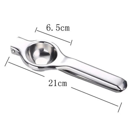 Espremedor Manual de Aço Inoxidável Processador de Suco Espremedor de Limão Laranja Frutas Doméstico Pegador de Limão Acessórios de Cozinha para Prensagem de Frutas