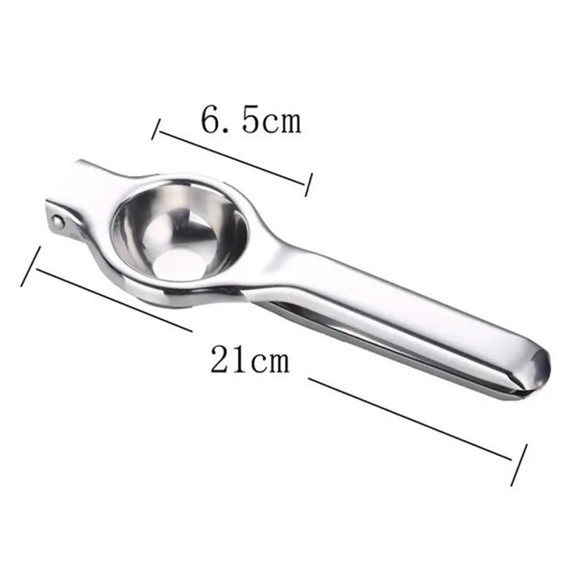 Espremedor Manual de Aço Inoxidável Processador de Suco Espremedor de Limão Laranja Frutas Doméstico Pegador de Limão Acessórios de Cozinha para Prensagem de Frutas