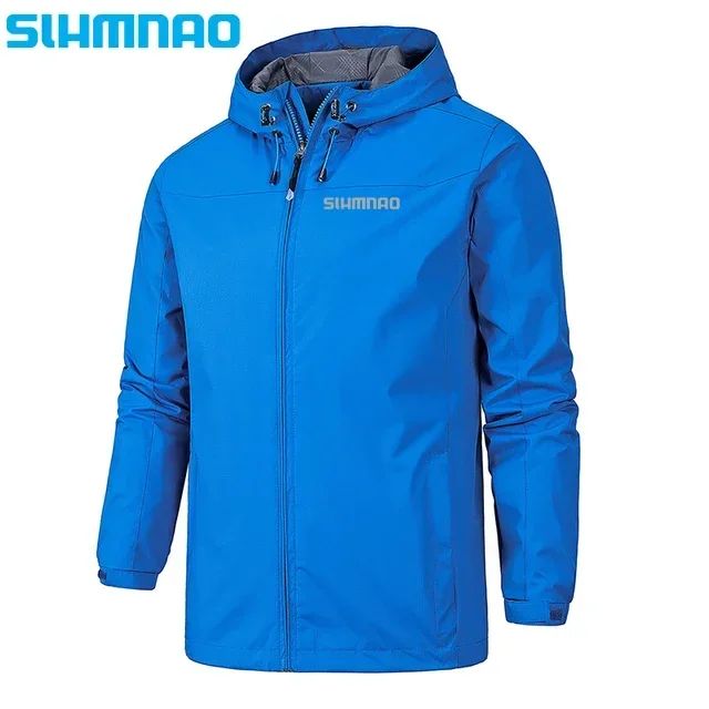 Capa de Chuva Impermeável Masculina para Pesca 2025, Capa de Chuva para Ciclismo, Jaqueta Corta-vento, Roupas de Montanhismo, Casaco de Primavera e Outono