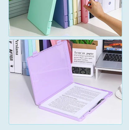 A4 File Clipboard Large Capacity Board 2 - in - 1 High - Value Folder: For Student Papers, Office Writing & Document Storage