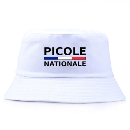 Summer Picole Nationale Bob Man Reversible Bucket Hat Women Cotton Fisherman Cap Unisex Outdoor Sport Sun Activities Panama