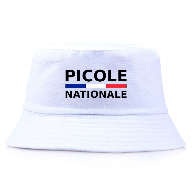 Summer Picole Nationale Bob Man Reversible Bucket Hat Women Cotton Fisherman Cap Unisex Outdoor Sport Sun Activities Panama