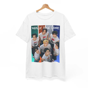 Enhypen If You Say 2025 Tour Walk The Line Concerts T-shirt Y2k Style K-Pop Fan Apparel  Women Summer Gift for Music Lovers