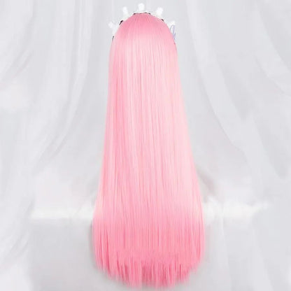 Peruca Ram Rem Cosplay de Cabelo Liso Longo para Anime Shows e Convenções Fabricante Chinês de Alta Qualidade Origem