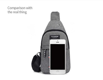 Men's Waterproof Large - Capacity Fanny Pack with Adjustable Strap for Outdoor Activities, Travel, Running, Hiking & Cycling