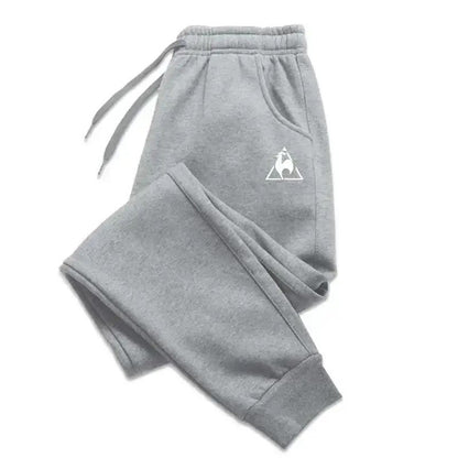 Calça Masculina Fleece Primavera e Outono Calça Casual Masculina Esportiva Jogger Moletom Masculina Harajuku Street S-3XL