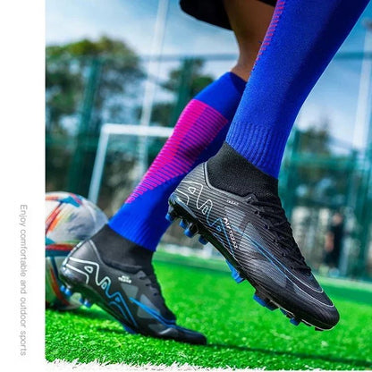 Men Football Shoes TF/FG Society Cleats Indoor Soccer Shoes Professional Football Field Boots Fast Unisex Sneaker Top Quality