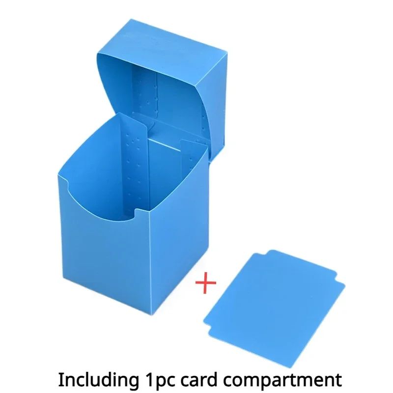 Caixa de Baralho TCG Commander Deckbox para MTG Yugioh PKM Cards Caixa Organizadora de Armazenamento de Cards para mais de 100 Cards de Magic Sport Board Games