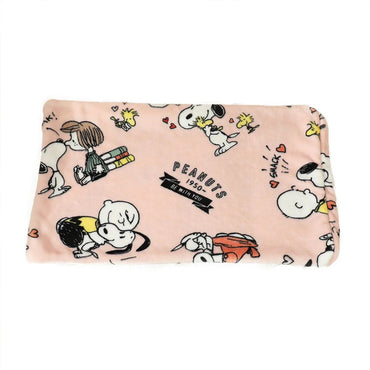 Snoopy Plush Blanket Comfortable Cartoon Snoopy Pattern Printing Flannel Blanket Office Nap Blanket Bedroom Bedspread Girl Gift